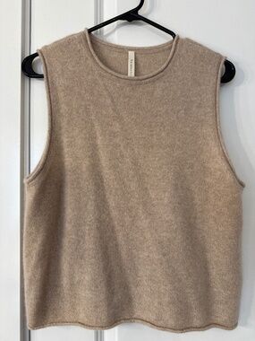 Aritzia Cashmere Sleeveless Sweater